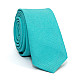 Узкий матовый бирюзовый галстук Gofin GDG-0003