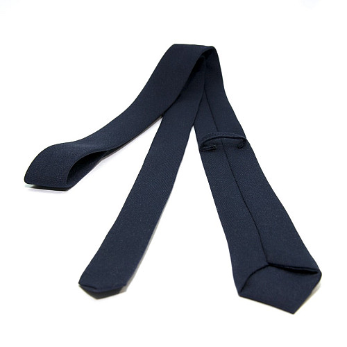 Вузька матова темно-синя краватка Gofin GDG-0005