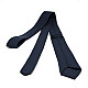 Вузька матова темно-синя краватка Gofin GDG-0005