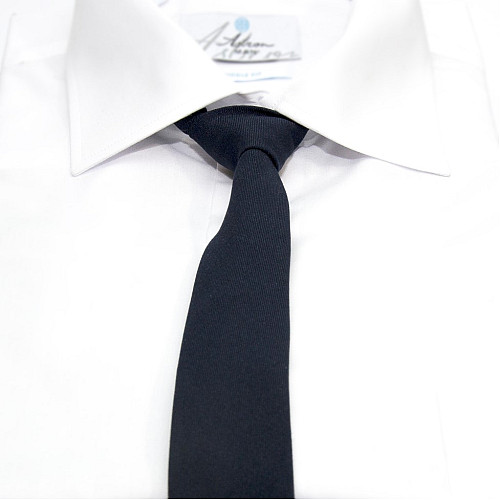 Вузька матова темно-синя краватка Gofin GDG-0005