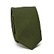 Узкий матовый галстук цвета хаки Gofin GDG-0008