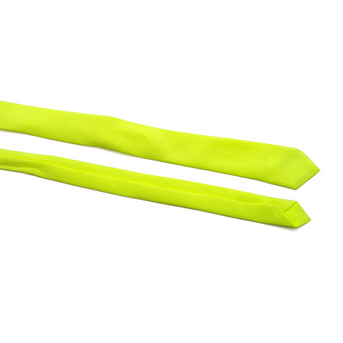 Салатовый-лаймовый узкий матовый галстук Gofin GDG-0012