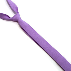 Сиреневый узкий матовый галстук Gofin GDG-0019