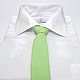 Узкий галстук Gofin мятный матовый GDG-0020