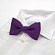 Галстук бабочка Gofin фиолетовая однотонная GOF-1515