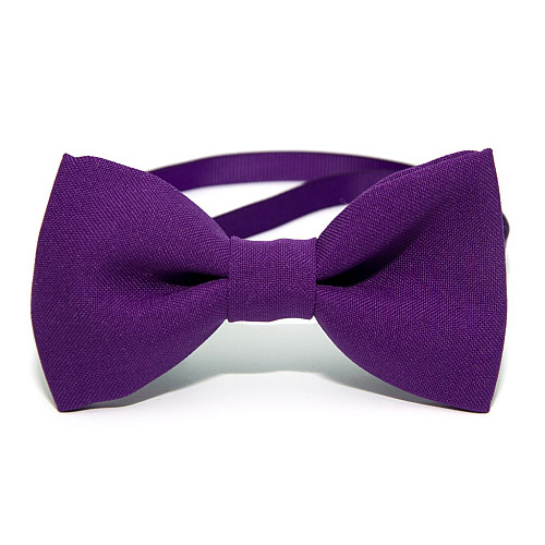 Галстук бабочка Gofin фиолетовая однотонная GOF-1515