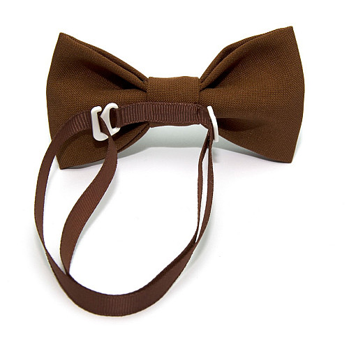 Краватка метелик Gofin коричневий однотонний GOF-1516