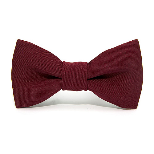 Галстук бабочка Gofin бордовая однотонная GOF-1518