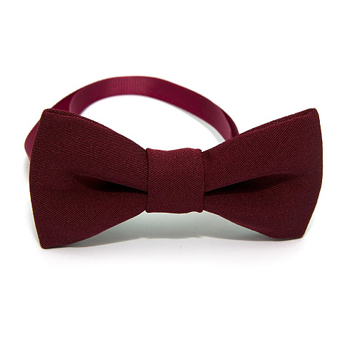 Галстук бабочка Gofin бордовая однотонная GOF-1518