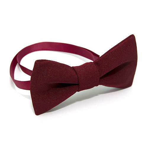 Галстук бабочка Gofin бордовая однотонная GOF-1518