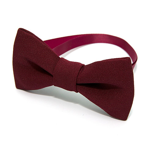 Галстук бабочка Gofin бордовая однотонная GOF-1518