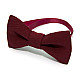 Галстук бабочка Gofin бордовая однотонная GOF-1518