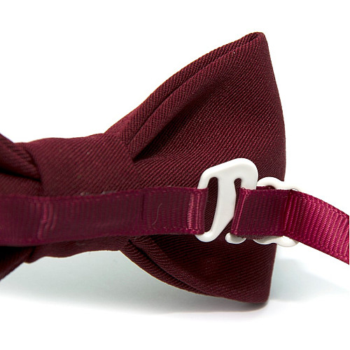 Галстук бабочка Gofin бордовая однотонная GOF-1518