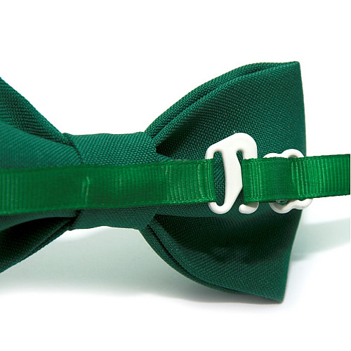 Галстук бабочка Gofin зеленая-изумрудная однотонная GOF-1519