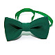 Галстук бабочка Gofin зеленая-изумрудная однотонная GOF-1519