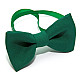 Галстук бабочка Gofin зеленая-изумрудная однотонная GOF-1519