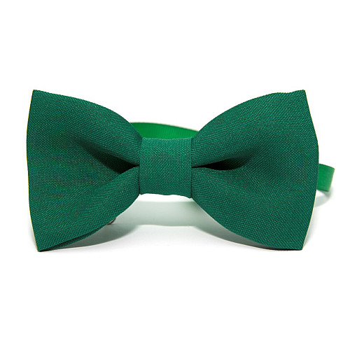 Галстук бабочка Gofin зеленая-изумрудная однотонная GOF-1519