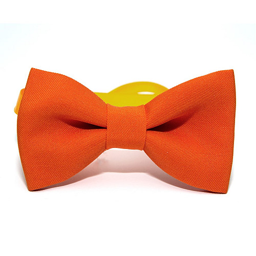 Галстук бабочка Gofin оранжевая однотонная GOF-1520