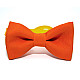 Галстук бабочка Gofin оранжевая однотонная GOF-1520
