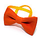 Галстук бабочка Gofin оранжевая однотонная GOF-1520