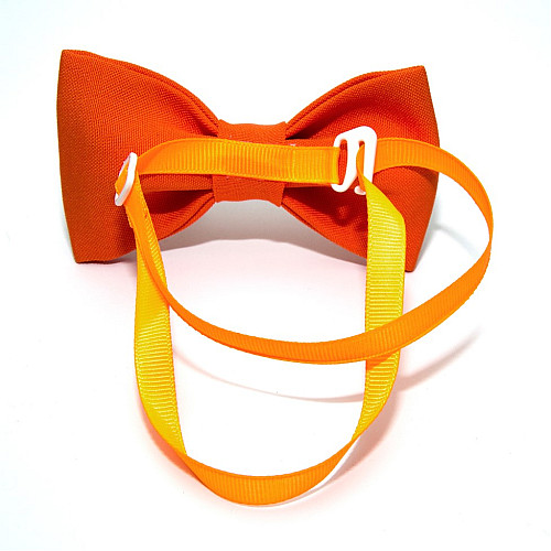 Галстук бабочка Gofin оранжевая однотонная GOF-1520