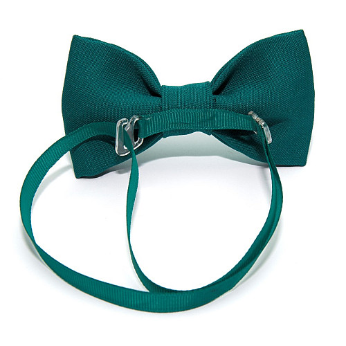 Галстук бабочка Gofin темно-бирюзовая однотонная GOF-1521