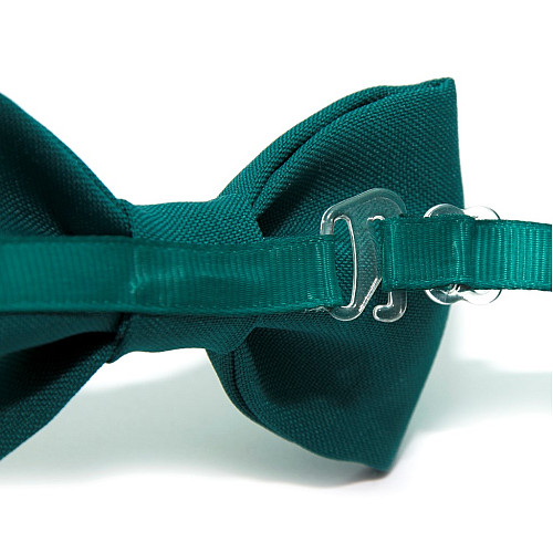 Галстук бабочка Gofin темно-бирюзовая однотонная GOF-1521
