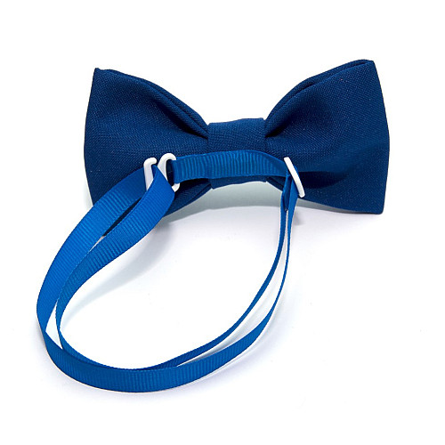 Галстук бабочка Gofin синяя електрик однотонная GOF-1522