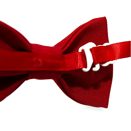 Галстук бабочка Gofin красная однотонная GOF-1524