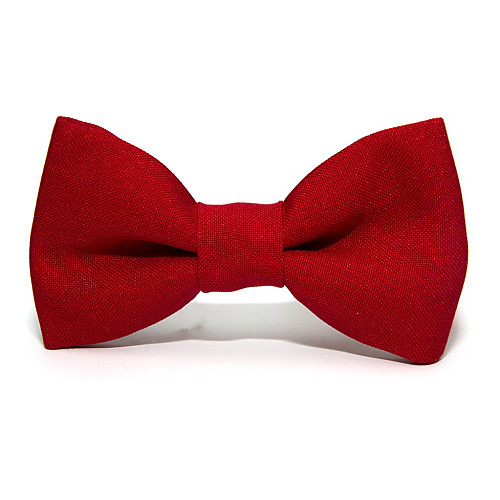 Галстук бабочка Gofin красная однотонная GOF-1524