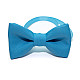 Краватка метелик Gofin блакитний однотонний GOF-1525