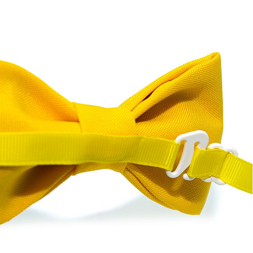 Краватка метелик Gofin жовтий однотонний GOF-1526