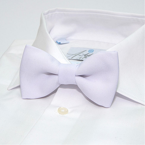 Краватка метелик Gofin білий однотонний GOF-1527