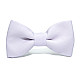 Краватка метелик Gofin білий однотонний GOF-1527