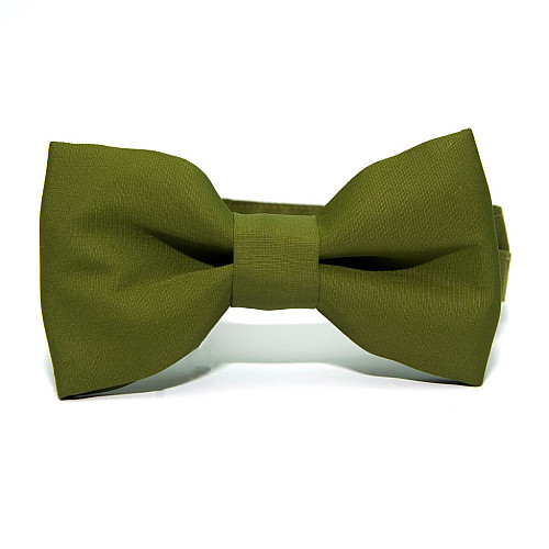 Краватка метелик Gofin хакі однотонний GOF-1528
