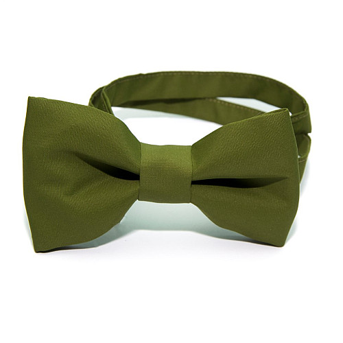 Краватка метелик Gofin хакі однотонний GOF-1528