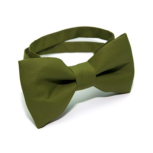 Краватка метелик Gofin хакі однотонний GOF-1528