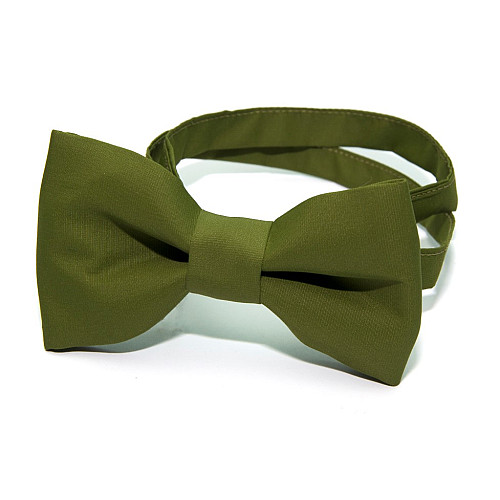 Краватка метелик Gofin хакі однотонний GOF-1528