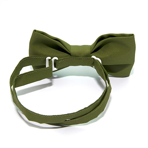 Краватка метелик Gofin хакі однотонний GOF-1528