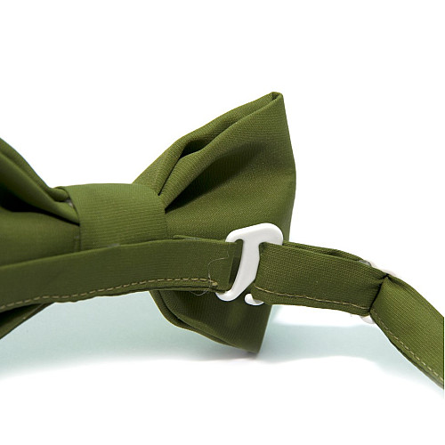 Краватка метелик Gofin хакі однотонний GOF-1528