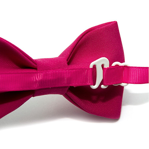 Галстук бабочка Gofin малиновая-фуксия однотонная GOF-1529