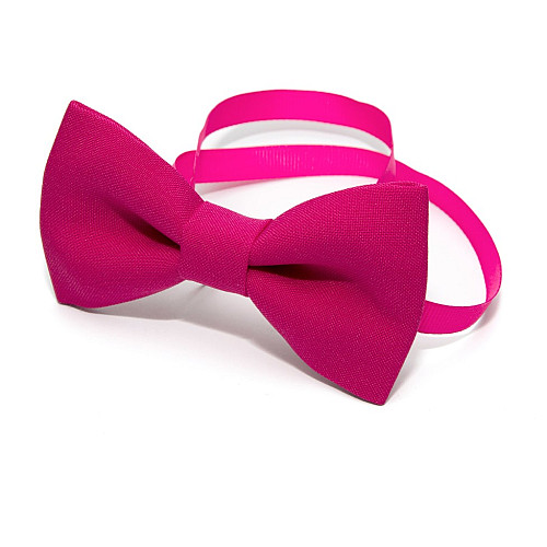 Галстук бабочка Gofin малиновая-фуксия однотонная GOF-1529