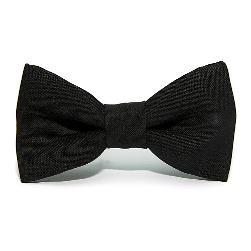 Галстук бабочка Gofin черная однотонная GOF-1530