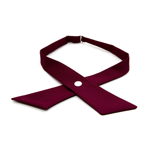 Кросс галстук Gofin бордовый KGK-2609