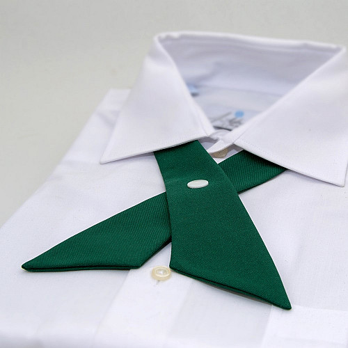 Крос краватка Gofin зелена-смарагдова KGK-2611