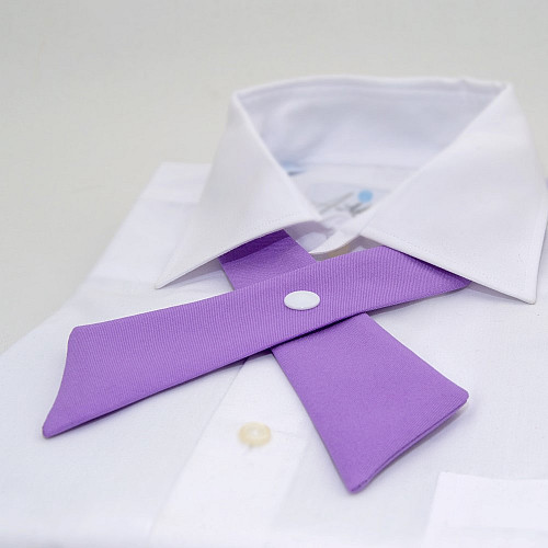 Кросс галстук Gofin сиреневый KGK-2612