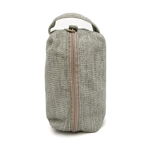 Тканинна косметичка Gofin світло-сіра KSM-28002