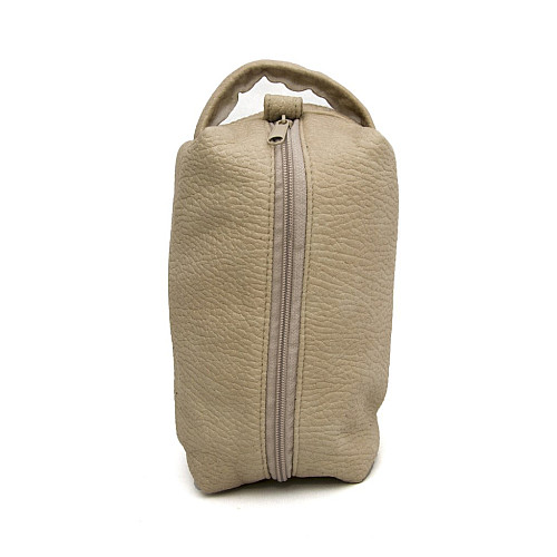 Тканевая косметичка Gofin бежевая KSM-28004