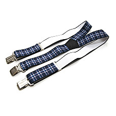 Подтяжки Gofin мужские разноцветные в клетку Y образные 4 см PBM-19012