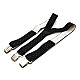 Подтяжки Gofin мужские черные с узором Y образные 4 см PBM-19013